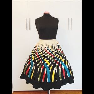 Emma Border Skirt by Voodoo Vixen